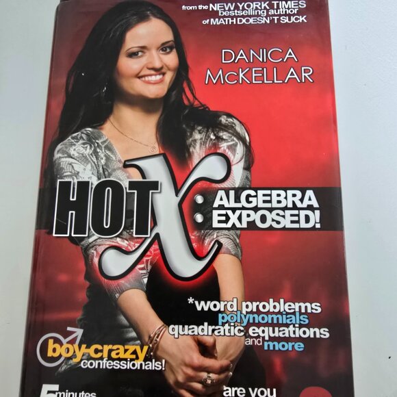 MATH Girls Get Curves AND Hot X:Algebra Exposed Danica McKellar BOOKS - Picture 4 of 9